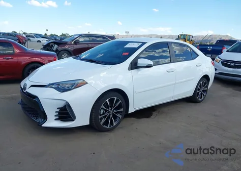 2017 Toyota Corolla Se из США, поврежденный, VIN 2T1BURHE0HC873377